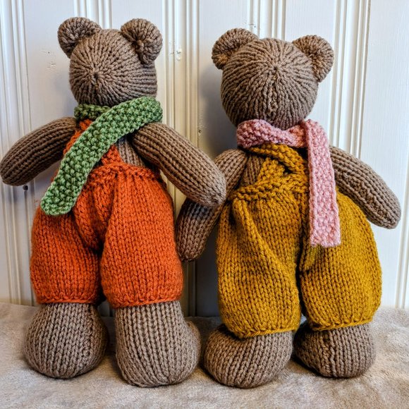 Meet Ben - Hand made Tricot baby birthday gift 13 inches - Picture 4 of 8